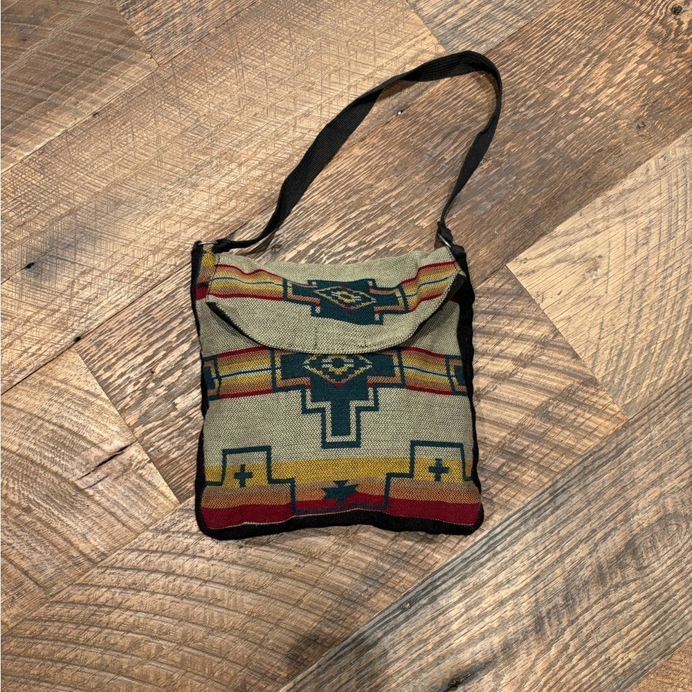 Paso Saddleblanket Co Southwest shoulder  Bag Tapestry Boho Festival Purse